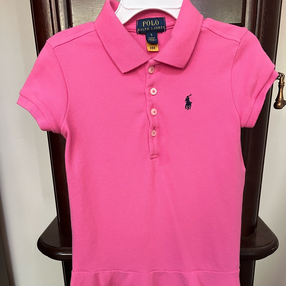 RALPH LAUREN -Beautiful pink dress!! Worn once!